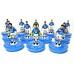Subbuteo Andrew Table Soccer Sampdoria 2007-2008 on classic Hasbro bases